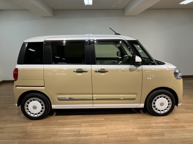 ムーヴキャンバスストライプスG/走行0.5万km/ナビ/パノラマ/ドラレコ1年保証/走行0.5万km/ナビ(NMZL−W72D)/パノラマモニター/前後ドラレコ/両側パワースライドドア/前席シートヒーター/LEDヘッドライト・フォグランプ/キーフリー/オートエアコン(大阪府)の中古車