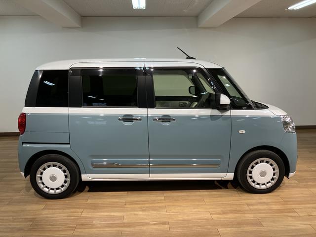 ムーヴキャンバスセオリーGターボ 10インチナビ/バックカメラ/ドラレコ令和5年式/走行3.1万キロ/10インチナビ/フルセグ/CD/DVD/Bluetooth/USB/バックカメラ/ドラレコ/ETC/LEDヘッドライト/両側パワースライドドア/アダプティブクルーズ(大阪府)の中古車