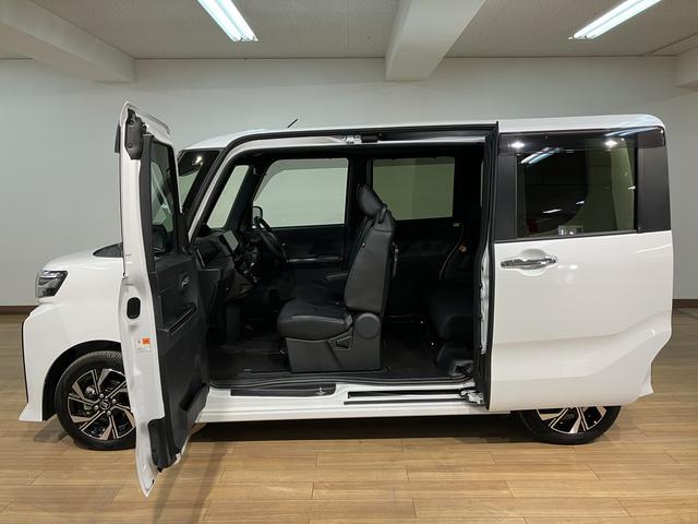 タントカスタムＸ　１０インチナビ・前後ドラレコ・ＥＴＣ車載器純正１０インチスタイリッシュナビ・前後ドラレコ・ＥＴＣ車載器・バックカメラ・運転席／助手席シートヒーター・両側電動スライドドア・電子パーキングブレーキ・ブレーキホールド・ＬＥＤヘッドライト（大阪府）の中古車