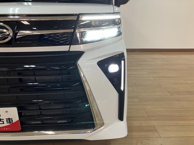 タントカスタムＸ　１０インチナビ・前後ドラレコ・ＥＴＣ車載器純正１０インチスタイリッシュナビ・前後ドラレコ・ＥＴＣ車載器・バックカメラ・運転席／助手席シートヒーター・両側電動スライドドア・電子パーキングブレーキ・ブレーキホールド・ＬＥＤヘッドライト（大阪府）の中古車