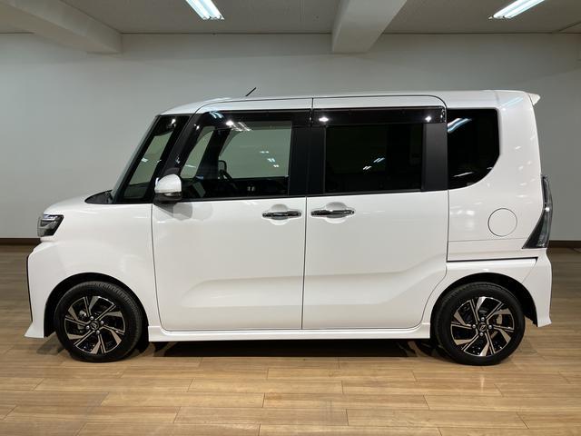 タントカスタムＸ　１０インチナビ・前後ドラレコ・ＥＴＣ車載器純正１０インチスタイリッシュナビ・前後ドラレコ・ＥＴＣ車載器・バックカメラ・運転席／助手席シートヒーター・両側電動スライドドア・電子パーキングブレーキ・ブレーキホールド・ＬＥＤヘッドライト（大阪府）の中古車