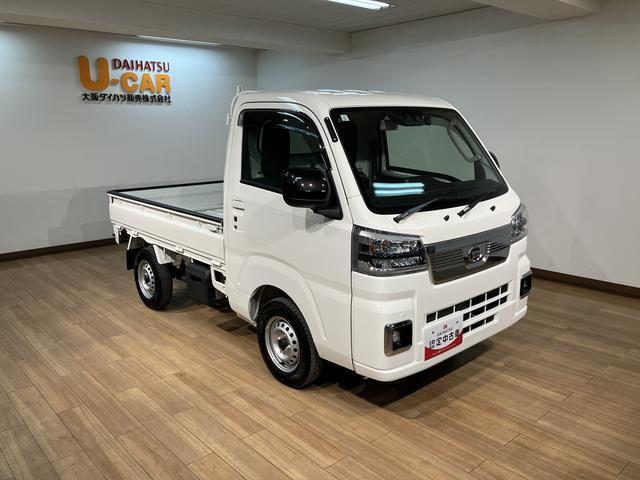 ハイゼットトラックエクストラ／走行１．１万ｋｍ／純正ナビ／前ドラレコ／ＥＴＣ新車保証継承／走行１．１万ｋｍ／純正ナビ（ＮＭＺＬ−Ｗ７２Ｄ）／ＣＤ／ＤＶＤ／Ｂｌｕｅｔｏｏｔｈ／前ドラレコ／ＥＴＣ／ＬＥＤヘッドライト・フォグランプ／キーフリー／電動格納ドアミラー／ＵＳＢソケット（大阪府）の中古車