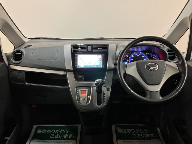 ムーヴカスタム　Ｘリミテッド／走行７．６万ｋｍ／ナビ／バックカメラ１年間走行距離無制限保証／走行７．６万ｋｍ／ナビ／ワンセグテレビ／バックカメラ／ＬＥＤヘッドライト／ハロゲンフォグライト／オートライト／キーフリー／オートエアコン／電動格納ドアミラー／アルミホイール（大阪府）の中古車