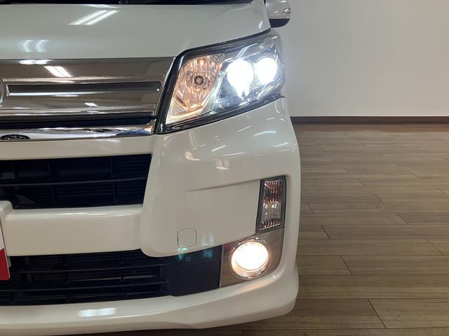 ムーヴカスタム　Ｘリミテッド／走行７．６万ｋｍ／ナビ／バックカメラ１年間走行距離無制限保証／走行７．６万ｋｍ／ナビ／ワンセグテレビ／バックカメラ／ＬＥＤヘッドライト／ハロゲンフォグライト／オートライト／キーフリー／オートエアコン／電動格納ドアミラー／アルミホイール（大阪府）の中古車