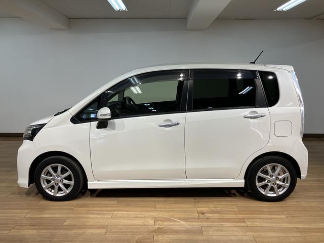 ムーヴカスタム　Ｘリミテッド／走行７．６万ｋｍ／ナビ／バックカメラ１年間走行距離無制限保証／走行７．６万ｋｍ／ナビ／ワンセグテレビ／バックカメラ／ＬＥＤヘッドライト／ハロゲンフォグライト／オートライト／キーフリー／オートエアコン／電動格納ドアミラー／アルミホイール（大阪府）の中古車