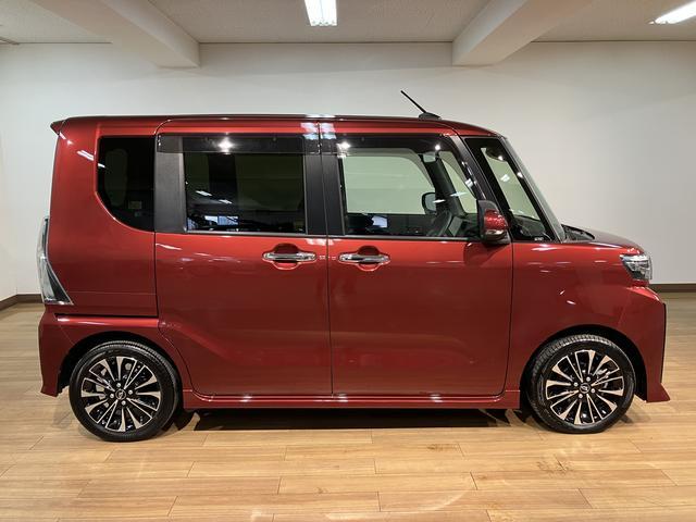 タントカスタムＲＳ／１０インチナビ／全方位カメラ／前後ドラレコ／１０インチナビ／全方位カメラ／前後ドラレコ／クルーズコントロール／両側電動スライドドア／ターボ／ＥＴＣ／走行１．３万キロ／車検整備渡し／保証継承／ＬＥＤヘッドライト＆フォグランプ／シートヒーター／（大阪府）の中古車