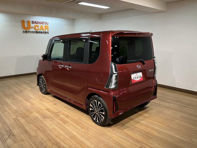 タントカスタムＲＳ／１０インチナビ／全方位カメラ／前後ドラレコ／１０インチナビ／全方位カメラ／前後ドラレコ／クルーズコントロール／両側電動スライドドア／ターボ／ＥＴＣ／走行１．３万キロ／車検整備渡し／保証継承／ＬＥＤヘッドライト＆フォグランプ／シートヒーター／（大阪府）の中古車