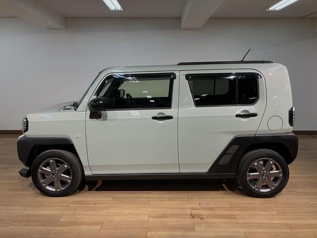 タフトGターボ ダーククロムベンチャー クルコン・ナビ・ドラレコ令和5年式・走行距離1万キロ・純正スタンダードナビ・F/Rドラレコ・ETC車載器・パノラマモニター・運転席/助手席シートヒーター・クルーズコントロール機能・LEDヘッドライト・電子パーキングブレーキ(大阪府)の中古車