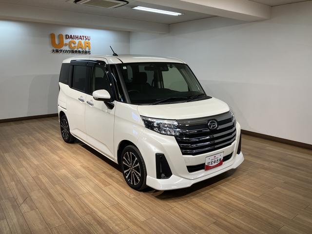 トールカスタムＧ　ターボ／純正ナビ／バックカメラ／前後ドラレコ１年保証／走行６．７万ｋｍ／純正ナビ／バックカメラ／前後ドラレコ／ＥＴＣ／クルーズコントロール／両側パワースライドドア／ＬＥＤヘッドライト・フォグランプ／オートライト／キーフリー／車検整備渡し（大阪府）の中古車