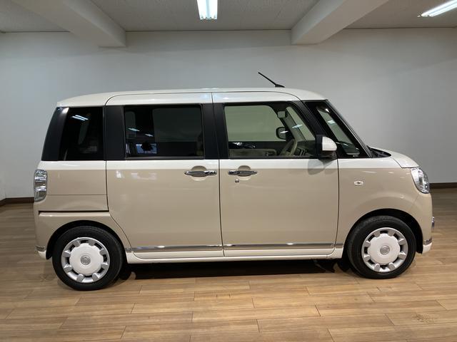 ムーヴキャンバスＧメイクアップＶＳ　ＳＡIII／ナビ／全方位カメラ／１年保証Ｒ３年式・走行距離２．４万キロ・純正エントリーナビ・パノラマモニター・ＵＳＢ・Ｂｌｕｅｔｏｏｔｈ・運転席シートヒーター・ＬＥＤヘッドライト・オートライト・キーフリー・シートリフター（大阪府）の中古車