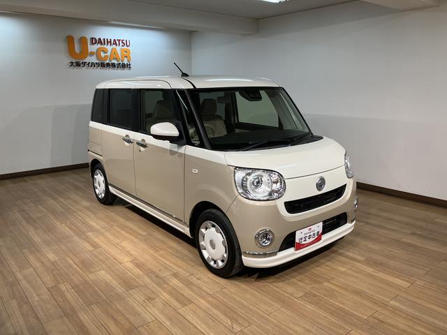 ムーヴキャンバスＧメイクアップＶＳ　ＳＡIII／ナビ／全方位カメラ／１年保証Ｒ３年式・走行距離２．４万キロ・純正エントリーナビ・パノラマモニター・ＵＳＢ・Ｂｌｕｅｔｏｏｔｈ・運転席シートヒーター・ＬＥＤヘッドライト・オートライト・キーフリー・シートリフター（大阪府）の中古車