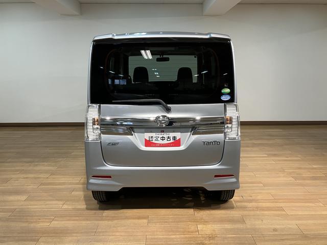 タントカスタムＲＳ／ターボ／両側電動スライド／１年保証／ＬＥＤ／平成２６年式／走行５．５万キロ／ターボ車／ＣＤチューナー／ＥＴＣ／キーフリー／両側パワースライドドア／ＬＥＤヘッドライト／革巻きステアリング／１年間距離無制限保証（大阪府）の中古車