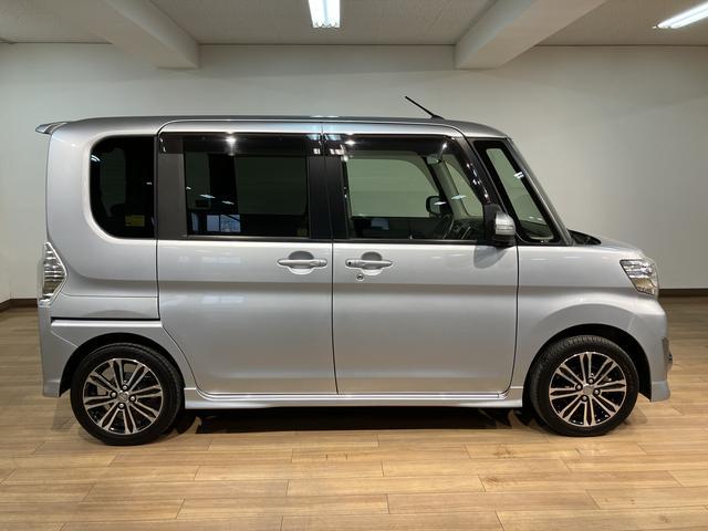 タントカスタムＲＳ／ターボ／両側電動スライド／１年保証／ＬＥＤ／平成２６年式／走行５．５万キロ／ターボ車／ＣＤチューナー／ＥＴＣ／キーフリー／両側パワースライドドア／ＬＥＤヘッドライト／革巻きステアリング／１年間距離無制限保証（大阪府）の中古車