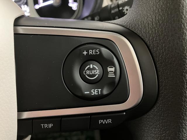 ムーヴキャンバスストライプスGターボ/届出済未使用車/新車保証継承/走行5K届出済未使用車/新車保証継承/ターボ車/クルーズコントロール/両側電動スライドドア/LEDヘッドライト&フォグランプ/衝突軽減ブレーキ/シートヒーター/バックカメラ/運転席シートリフター/キーフリー/(大阪府)の中古車