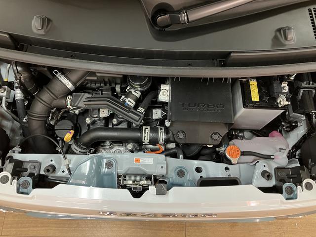 ムーヴキャンバスストライプスGターボ/届出済未使用車/新車保証継承/走行5K届出済未使用車/新車保証継承/ターボ車/クルーズコントロール/両側電動スライドドア/LEDヘッドライト&フォグランプ/衝突軽減ブレーキ/シートヒーター/バックカメラ/運転席シートリフター/キーフリー/(大阪府)の中古車