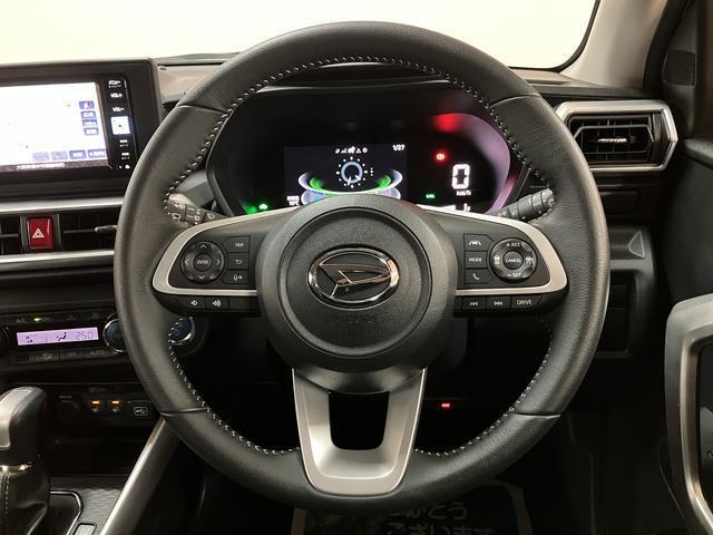 ロッキープレミアムＧ　ＨＥＶ　純正メモリーナビ　ドラレコ　ＥＴＣ付ハイブリッド・純正メモリーナビ・バックカメラ・ナビ連動前後ドライブレコーダー・シートヒーター・クルーズコントロール・ＥＴＣ車載器・電動パーキング・衝突回避支援ブレーキ・誤発進抑制機能（大阪府）の中古車