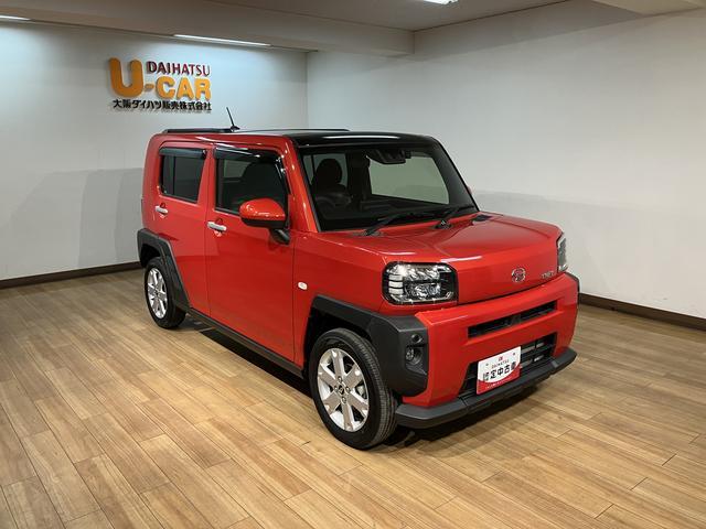 タフトＧ　９インチディスプレイオーディオ／バックカメラ／ドラレコ令和５年式／走行１．２万キロ／車検整備付き／９インチディスプレイオーディオ／バックカメラ／前後ドラレコ／フルセグ／Ｂｌｕｅｔｏｏｔｈ／ＨＤＭＩ／革巻きステアリング／電動パーキングブレーキ／ＥＴＣ（大阪府）の中古車