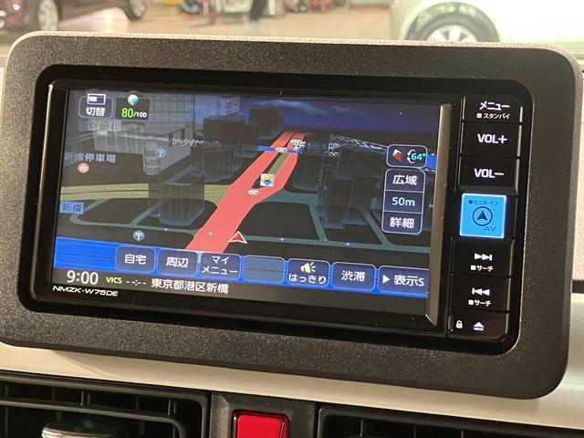 ムーヴキャンバスストライプスＧ　２５年モデル純正ナビ／バックカメラ令和７年式／走行３９キロ／２５年モデル純正ナビ／ＣＤ／ＤＶＤ／Ｂｌｕｅｔｏｏｔｈ／フルセグ／バックカメラ／前後ドラレコ／両側パワースライドドア／キーフリー／衝突軽減ブレーキ／ＬＥＤヘッドライト（大阪府）の中古車