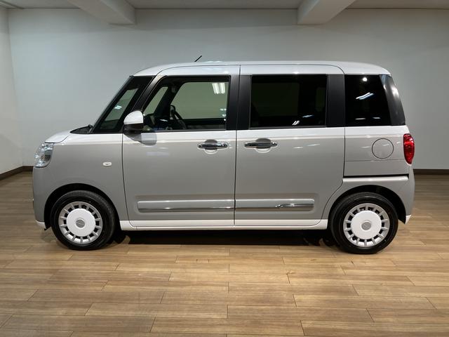 ムーヴキャンバスストライプスＧ　２５年モデル純正ナビ／バックカメラ令和７年式／走行３９キロ／２５年モデル純正ナビ／ＣＤ／ＤＶＤ／Ｂｌｕｅｔｏｏｔｈ／フルセグ／バックカメラ／前後ドラレコ／両側パワースライドドア／キーフリー／衝突軽減ブレーキ／ＬＥＤヘッドライト（大阪府）の中古車