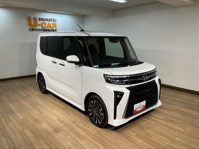 タントカスタムＲＳリミテッド／クルコン／ナビ／バックカメラ／ＥＴＣ令和７年式／届出済未使用車／ナビ／バックカメラ／クルーズコントロール／ＥＴＣ／シートヒーター／両側電動スライドドア／カーテンエアバッグ／サイドエアバッグ／衝突軽減ブレーキ／ＬＥＤヘッドライト／（大阪府）の中古車