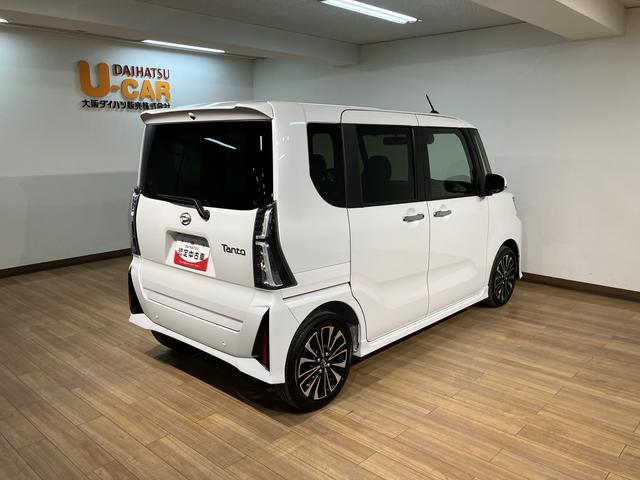 タントカスタムＲＳリミテッド／クルコン／ナビ／バックカメラ／ＥＴＣ令和７年式／届出済未使用車／ナビ／バックカメラ／クルーズコントロール／ＥＴＣ／シートヒーター／両側電動スライドドア／カーテンエアバッグ／サイドエアバッグ／衝突軽減ブレーキ／ＬＥＤヘッドライト／（大阪府）の中古車