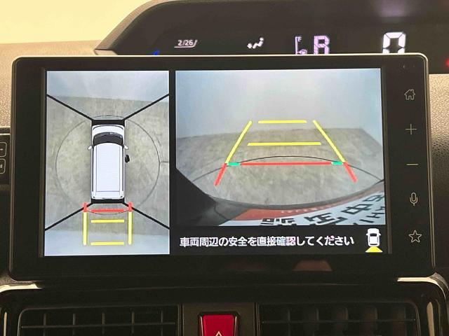 タントカスタムＸ　９インチディスプレーオーディオ・ＥＴＣ・ドラレコ令和５年式・２．８万キロ・９インチディスプレーオーディオ・ＥＴＣ車載器・ドラレコ・パノラマモニター・運転席／助手席シートヒーター・両側電動スライドドア・電子パーキングブレーキ・ブレーキホールド（大阪府）の中古車