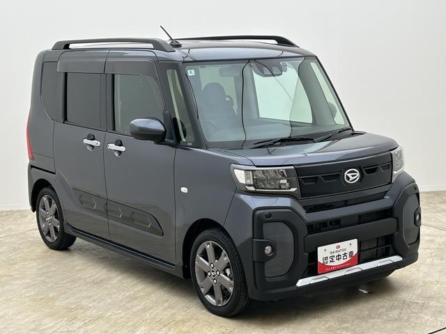 タントファンクロスターボ／ナビ／前後ドラレコ／ＥＴＣ／両側電スラ／ナビ／バックカメラ／前後ドラレコ／ＥＴＣ／ターボ／ＬＥＤヘッドライト／ＬＥＤフォグランプ／両側電動スライドドア／ｅｃｏＩＤＬＥ非装着車／シートヒーター／カーテンエアバッグ／ＨＤＭＩ接続／スマートキー／（大阪府）の中古車