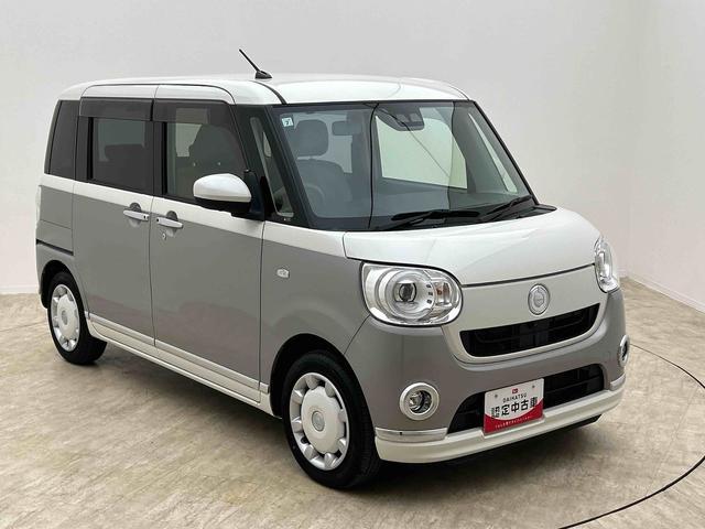 ムーヴキャンバスＧメイクアップＶＳ　ＳＡIII／４ＷＤ／純正ナビ／パノラマモ４ＷＤ／走行３．８万ｋｍ／純正７インチナビ／パノラマモニター／ＥＴＣ／両側パワースライドドア／ＬＥＤヘッドライト・フォグランプ／運転席シートヒーター／オートエアコン／キーフリー／車検整備渡し（大阪府）の中古車