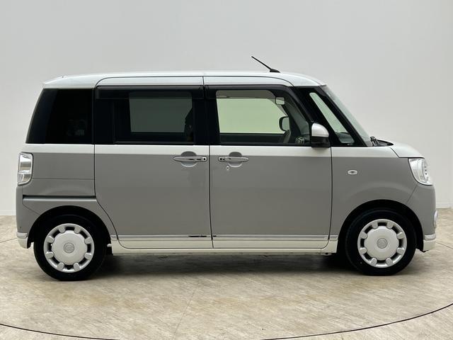 ムーヴキャンバスＧメイクアップＶＳ　ＳＡIII／４ＷＤ／純正ナビ／パノラマモ４ＷＤ／走行３．８万ｋｍ／純正７インチナビ／パノラマモニター／ＥＴＣ／両側パワースライドドア／ＬＥＤヘッドライト・フォグランプ／運転席シートヒーター／オートエアコン／キーフリー／車検整備渡し（大阪府）の中古車