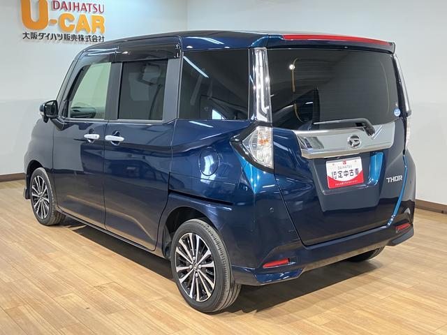 トールカスタムＧ　ターボ／９インチナビ／バックカメラ／前後ドラレコ１年間走行距離無制限保証／走行６．０万ｋｍ／純正９インチナビ／バックカメラ／前後ドラレコ／ＥＴＣ／両側パワースライドドア／ＬＥＤヘッドライト・フォグランプ／オートエアコン／キーフリー／車検整備渡し（大阪府）の中古車