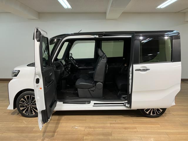 タントカスタムＲＳ　１０インチナビ・ドラレコ・ＥＴＣ・クルコン令和５年式・走行距離２．８万キロ・純正１０インチスタイリッシュナビ・ドラレコ・ＥＴＣ車載器・パノラマモニター・クルーズコントロール・運転席／助手席シートヒーター・両側電動スライドドア・電子パーキング（大阪府）の中古車