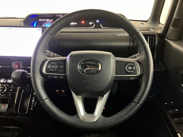 タントカスタムＲＳ　１０インチナビ・ドラレコ・ＥＴＣ・クルコン令和５年式・走行距離２．８万キロ・純正１０インチスタイリッシュナビ・ドラレコ・ＥＴＣ車載器・パノラマモニター・クルーズコントロール・運転席／助手席シートヒーター・両側電動スライドドア・電子パーキング（大阪府）の中古車