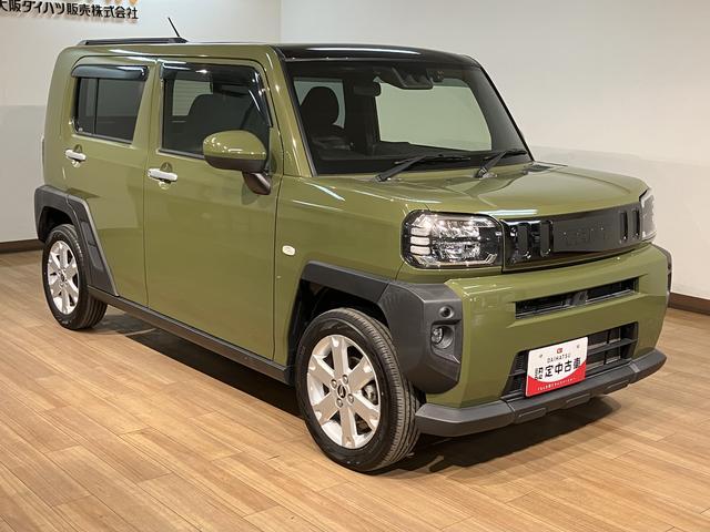 タフトＧ／純正７インチナビ／バックカメラ／前後ドラレコ／ＥＴＣ１年間走行距離無制限保証／令和３年式／走行２．４万ｋｍ／純正７インチナビ／バックカメラ／前後ドラレコ／ＥＴＣ／前席シートヒーター／ＬＥＤヘッドライト・フォグランプ／電動パーキング／ブレーキホールド（大阪府）の中古車