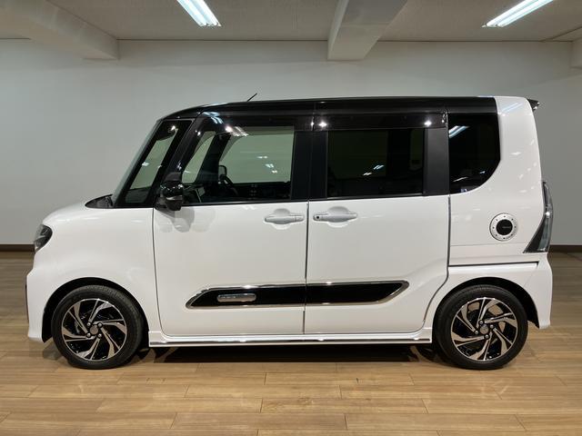 タントカスタムRSスタイルセレクション 令和3年/走行1.8万キロターボ車/車検整備付き/純正9インチナビ/パノラマモニター/前後ドラレコ/ETC/イルミネーションパック/メッキガーニッシュ/両側パワースライドドア/LEDヘッドライト/衝突軽減ブレーキ/キーフリー(大阪府)の中古車