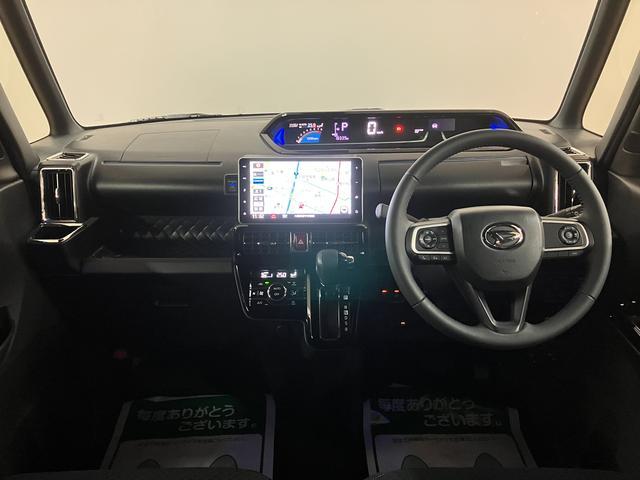 タントカスタムRSスタイルセレクション 令和3年/走行1.8万キロターボ車/車検整備付き/純正9インチナビ/パノラマモニター/前後ドラレコ/ETC/イルミネーションパック/メッキガーニッシュ/両側パワースライドドア/LEDヘッドライト/衝突軽減ブレーキ/キーフリー(大阪府)の中古車