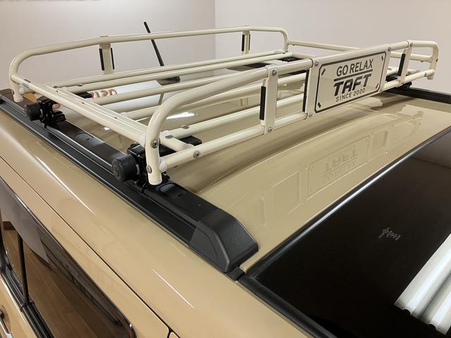 タフトＧターボ／４ＷＤ／大画面ナビ／全方位カメラ／前後ドラレコ／４ＷＤ／９インチナビ／全方位カメラ／前後ドラレコ／ＥＴＣ／ターボ／クルコン／ルーフキャリア／マッドフラップ／ＬＥＤヘッド＆フォグ／フロアイルミネーション／リヤスモーク／カロッツェリアツィーター／（大阪府）の中古車