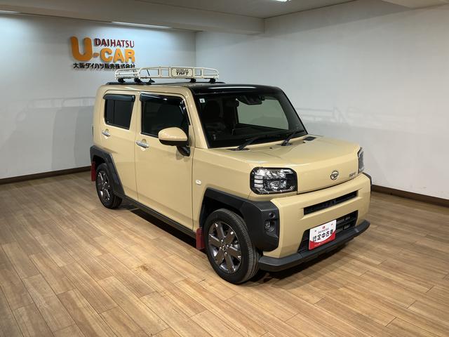 タフトＧターボ／４ＷＤ／大画面ナビ／全方位カメラ／前後ドラレコ／４ＷＤ／９インチナビ／全方位カメラ／前後ドラレコ／ＥＴＣ／ターボ／クルコン／ルーフキャリア／マッドフラップ／ＬＥＤヘッド＆フォグ／フロアイルミネーション／リヤスモーク／カロッツェリアツィーター／（大阪府）の中古車