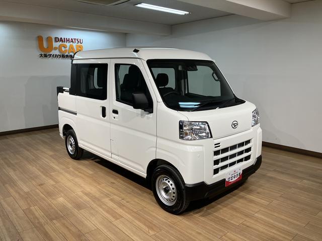 ハイゼットカーゴデッキバンＬ　令和７年式／走行６キロ／ＣＶＴデッキバン／令和７年式／走行６キロ／衝突軽減ブレーキ／パワーウィンド／アイドリングストップ／コーナーセンサー／（大阪府）の中古車