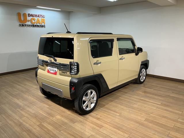 タフトＧターボ　クロムベンチャー　ターボ車／パノラマモニター純正９インチナビ／パノラマモニター／前後ドラレコ／ＬＥＤヘッドライト／衝突軽減ブレーキ／キーフリー／アダプティブクルーズコントロール／１５インチアルミホイール／ＥＴＣ（大阪府）の中古車