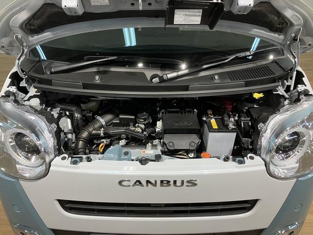 ムーヴキャンバスストライプスＧターボ／令和７年式／走行１２ｋｍ／クルコン新車保証継承／走行１２ｋｍ／オーディオレス／バックカメラ対応／両側パワースライドドア／ＬＥＤヘッドライト・フォグランプ／クルーズコントロール／前席シートヒーター／ホットカップホルダー／オートエアコン（大阪府）の中古車