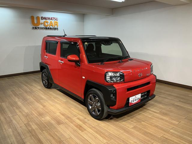 タフトGターボ 純正ナビ/前後ドラレコ/バックカメラ/ETC純正ナビ/CD/DVD/Bluetooth/フルセグ/前後ドラレコ/ETC/キーフリー/LEDヘッドライト/フォグランプ/アダプティブクルーズコントロール/シートヒーター/キーフリー(大阪府)の中古車