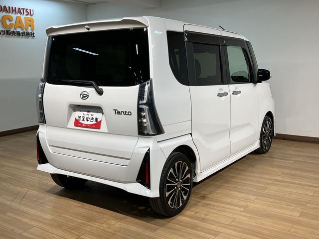 タントカスタムＲＳ／ターボ／ナビ／前後ドラレコ／バックカメラ／ターボ／ナビ／Ｂｌｕｅｔｏｏｔｈ／前後ドラレコ／バックカメラ／ＥＴＣ／両側電動スライドドア／カーテンエアバッグ／サイドエアバッグ／ＬＥＤヘッド＆フォグ／運転席シートリフター／シートヒーター／（大阪府）の中古車