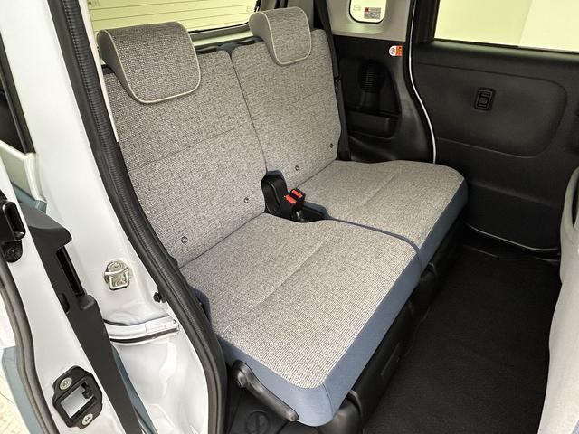 ムーヴキャンバスストライプスＧターボ　ディスプレーオーディオ・クルコンＲ５年式・ルーフキャリア付き・クルーズコントロール・９インチディスプレイオーディオ・バックカメラ・ＥＴＣ車載器・運転席／助手席シートヒーター・両側電動スライドドア・置くだけスマホ充電・キーフリー（大阪府）の中古車