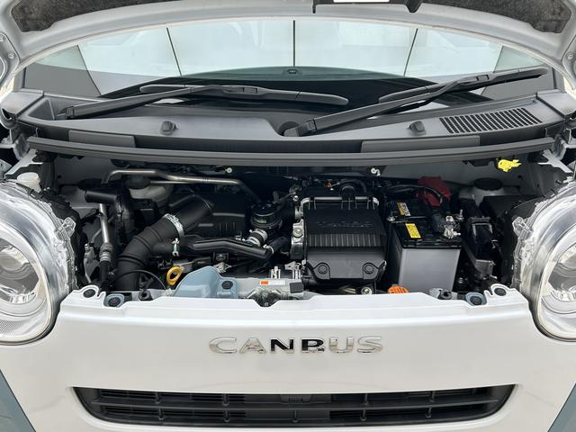 ムーヴキャンバスストライプスＧターボ　ディスプレーオーディオ・クルコンＲ５年式・ルーフキャリア付き・クルーズコントロール・９インチディスプレイオーディオ・バックカメラ・ＥＴＣ車載器・運転席／助手席シートヒーター・両側電動スライドドア・置くだけスマホ充電・キーフリー（大阪府）の中古車