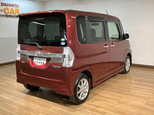 タントカスタムＸ・純正ナビ・バックモニター・片側スライドドア純正７インチナビ／バックモニター／走行２．８万ｋｍ／Ｂｌｕｅｔｏｏｔｈ／ＵＳＢ接続／純正１４インチアルミホイール／プッシュスタート／電動格納ドアミラー／左側パワースライドドア／マット／バイザー（大阪府）の中古車