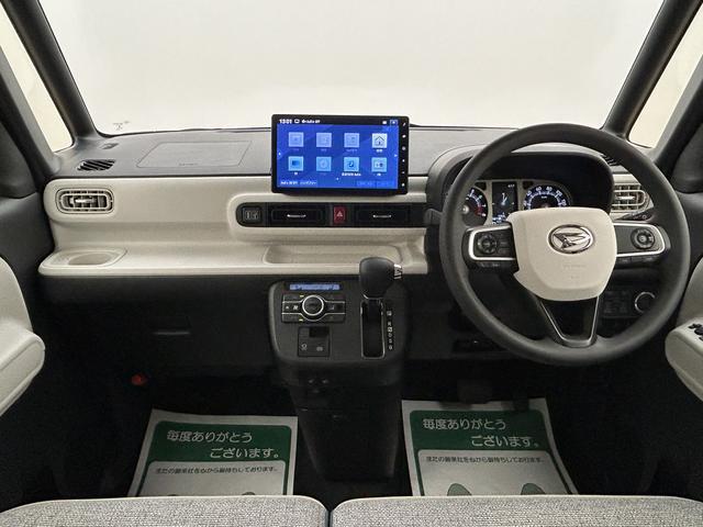 ムーヴキャンバスストライプスＧターボ／令和５年式／純正１０インチナビ令和５年式／走行２．３万キロ／純正１０インチナビ／両側パワースライドドア／ＬＥＤヘッドライト・フォグランプ／前席シートヒーター／ホットカップホルダー／オートエアコン／キーフリー（大阪府）の中古車