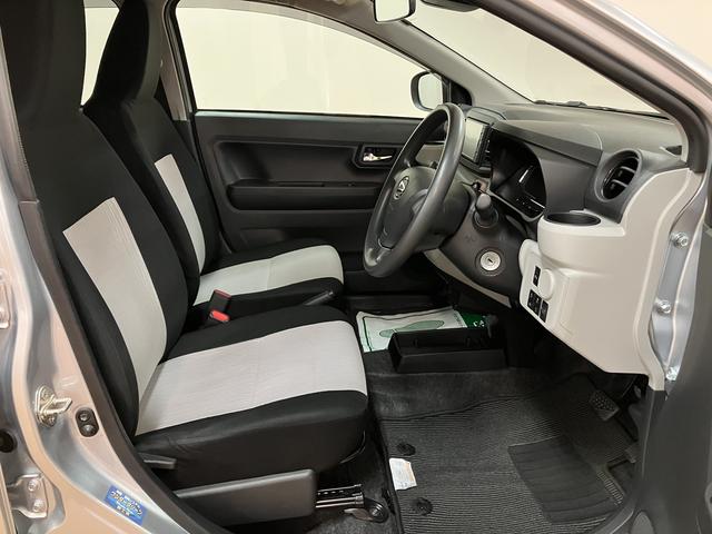 ミライースＸ　ＳＡIII／純正７インチナビ／ＥＴＣ／マット／バイザー純正７インチナビ（ＮＭＺＫーＷ７１Ｄ）／走行２．１万キロ／ＥＴＣ／オートハイビーム／ＬＥＤヘッドライト／電動格納ドアミラー／マット／バイザー／ＵＳＢ／キーレスエントリー／車検整備渡し（大阪府）の中古車