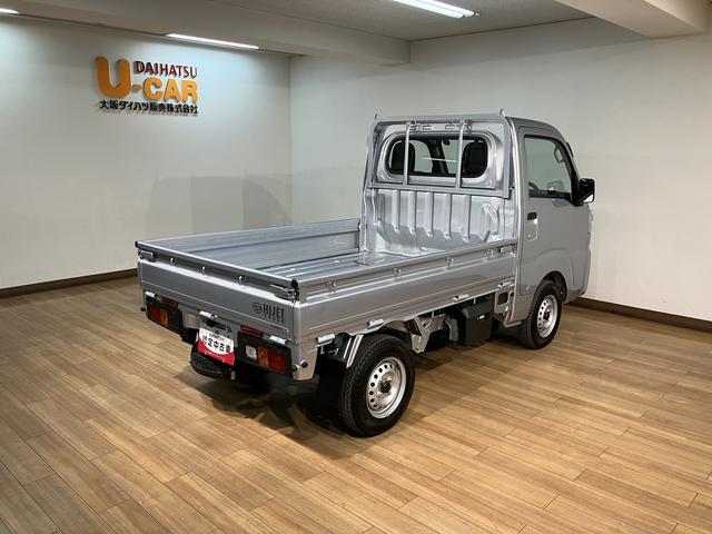 ハイゼットトラックスタンダード／Ｒ７年式／走行０．３万キロ／新車保証継承／令和７年式／走行０．３万キロ／２ＷＤ／ＣＶＴ／新車保証継承／障害物センサー／衝突軽減ブレーキ／横滑り防止装置／エアコン／パワステ／ＦＭ＆ＡＭラジオ／オートライト／アイドリングストップ／（大阪府）の中古車