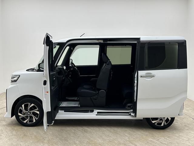 タントカスタムX/9インチディスプレイオーディオ/ドラレコ/ETC新車保証継承/走行2.0万km/9インチディスプレイオーディオ/バックカメラ/前後ドラレコ/ETC/両側パワースライドドア/LEDヘッドライト・フォグランプ/前席シートヒーター/電動パーキングブレーキ(大阪府)の中古車