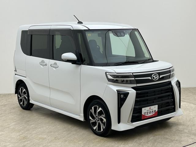 タントカスタムX/9インチディスプレイオーディオ/ドラレコ/ETC新車保証継承/走行2.0万km/9インチディスプレイオーディオ/バックカメラ/前後ドラレコ/ETC/両側パワースライドドア/LEDヘッドライト・フォグランプ/前席シートヒーター/電動パーキングブレーキ(大阪府)の中古車